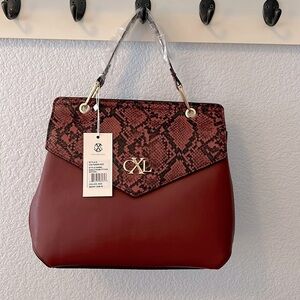 Christian Lacroix Sable Prism Python Satchel